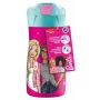 Pitná láhev Maped PICNIK Barbie, 0,43 l, tělo z nerezové oceli s motivem Barbie, brčko součástí