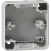 Gira 006135 Surface-Mounted Housing, 1-Gang, without Cable Entry, Grey