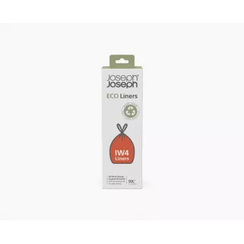 Joseph Joseph IW4 Recycled Bin Liners 50 l, Grey