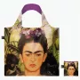 Taška LOQI Frida Kahlo – Self Portrait with Hummingbird (Q_FK.SP.R)