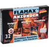 Parafínové zapalovací kostky Flamax, 32 ks (1318113)
