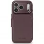 Kožené pouzdro s odnímatelnou peněženkou Decoded pro iPhone 18 Pro Max / 17 Pro Max, MagSafe, Chocolat Brown