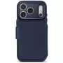 Kožené pouzdro s odnímatelnou peněženkou Decoded pro iPhone 18 Pro Max / 17 Pro Max, MagSafe, Midnight