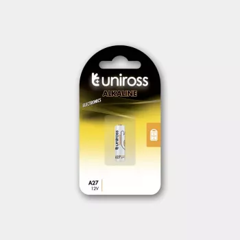 Uniross A27 Alkaline Battery, 1 pc