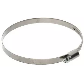 Kovová spona Delta OPM-110-130X9.0, Ø110–130 mm, 9 mm, pozinkovaná ocel