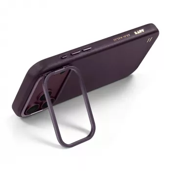 Pouzdro Laut Lux Edge pro iPhone 18 Pro / 17 Pro, MagSafe, Deep Plum
