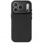 Pouzdro z kůže Decoded Leather Backcover pro iPhone 18 Pro / 17 Pro, kompatibilní s MagSafe, černé