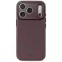 Pouzdro z kůže Decoded Leather Backcover pro iPhone 18 Pro Max / 17 Pro Max, kompatibilní s MagSafe, chocolat brown