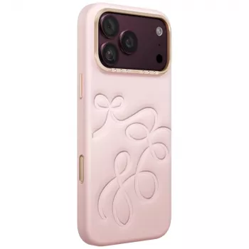 Pouzdro UNIQ Coehl Cloude pro iPhone 18 Pro Max / 17 Pro Max, magnetické nabíjení, růžové