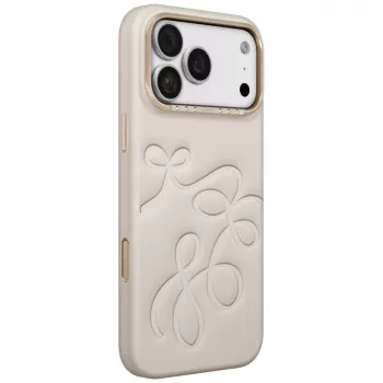 Pouzdro UNIQ Coehl Cloude pro iPhone 18 Pro Max / 17 Pro Max, magnetické nabíjení, béžové