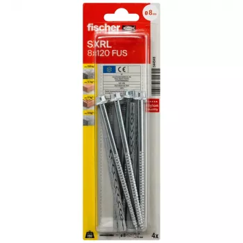 Kotva s dlouhým dříkem Fischer 544549 SXRL 8 x 120 FUS K NV, 120 mm
