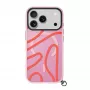 Pouzdro LAUT Keyko Pop pro iPhone 17 Pro Max, Rosy Wave