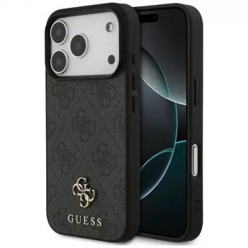 Pouzdro Guess 4G Small Classic Logo MagSafe pro iPhone 18 Pro / 17 Pro, černé