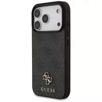 Pouzdro Guess 4G Small Classic Logo MagSafe pro iPhone 18 Pro / 17 Pro, černé