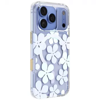 Pouzdro UNIQ Coehl Mila pro iPhone 18 Pro / 17 Pro, magnetické nabíjení, modrá