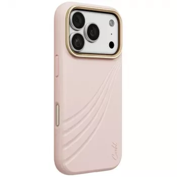 Pouzdro UNIQ Coehl Serina pro iPhone 18 Pro / 17 Pro, magnetické nabíjení, růžová