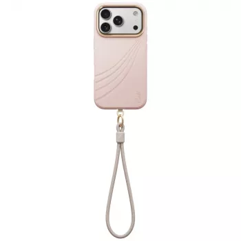 Pouzdro UNIQ Coehl Serina pro iPhone 18 Pro / 17 Pro, magnetické nabíjení, růžová