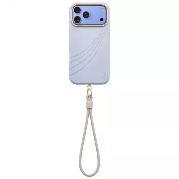 Pouzdro UNIQ Coehl Serina pro iPhone 18 Pro Max / 17 Pro Max, magnetické nabíjení, modrá