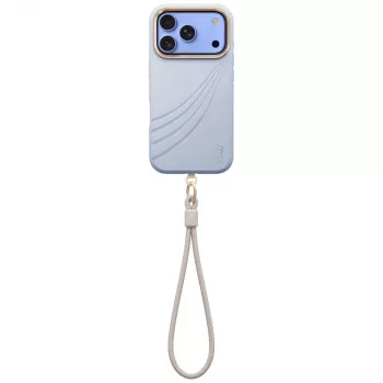 Pouzdro UNIQ Coehl Serina pro iPhone 18 Pro / 17 Pro, magnetické nabíjení, modrá