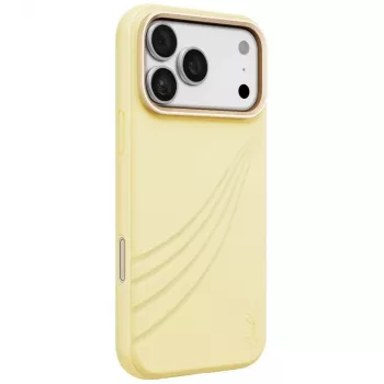 Pouzdro UNIQ Coehl Serina pro iPhone 18 Pro Max / 17 Pro Max, magnetické nabíjení, žlutá