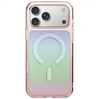 Pouzdro UNIQ Coehl Estelle pro iPhone 18 Pro / 17 Pro, magnetické nabíjení, růžová
