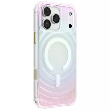Pouzdro UNIQ Coehl Vela pro iPhone 18 Pro Max / 17 Pro Max, magnetické nabíjení, opálová