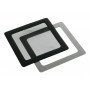 Prachový filtr DEMCiflex 120 mm, čtvercový, černý (129,4 x 129,4 mm)