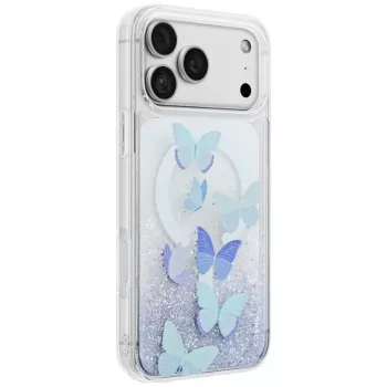 Pouzdro UNIQ Coehl Aria pro iPhone 18 Pro Max / 17 Pro Max, magnetické nabíjení, modré