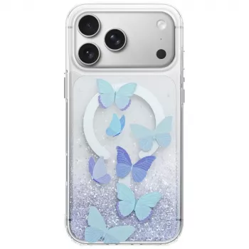 Pouzdro UNIQ Coehl Aria pro iPhone 18 Pro Max / 17 Pro Max, magnetické nabíjení, modré
