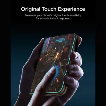 Spigen Glas.TR EZ Fit Pro HD AC 2-Pack Tempered Glass iPhone Duo Clear