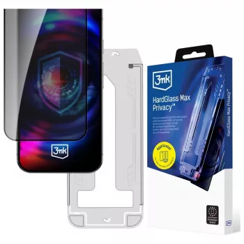 Sklo soukromí 3mk HardGlass Max Privacy s aplikátorem pro Apple iPhone Air (3M008313)