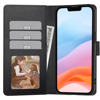 Peněženkové pouzdro Tech-Protect pro Samsung Galaxy A17 / A18 / A26 4G / 5G, černé