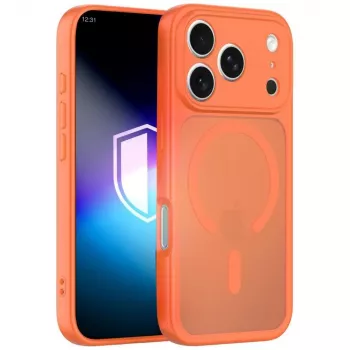 Pouzdro 3mk Misty MagCase pro Apple iPhone 17 Pro / 18 Pro, oranžové (3M009487)