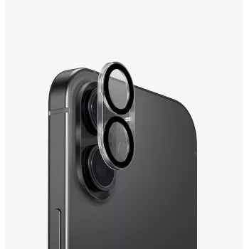 Ochranné sklo objektivu fotoaparátu UNIQ Optix Clearshield Frameguard pro iPhone 17, křišťálově čiré, s aplikátorem