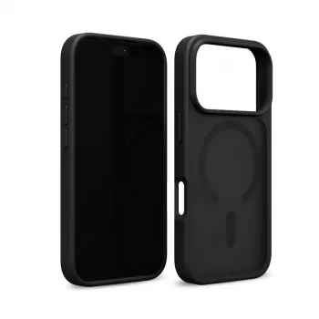 Pouzdro Crong Matte Magnetic MagSafe pro iPhone 18 Pro Max / 17 Pro Max, černé
