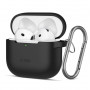 Silikonové pouzdro Tech-Protect Silicone Hook pro Apple AirPods 4, černé