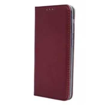 Smart Magnetic pouzdro iLike pro Xiaomi Redmi 12C / Redmi 11A, bordó