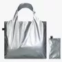 LOQI Metallic taška – stříbrná