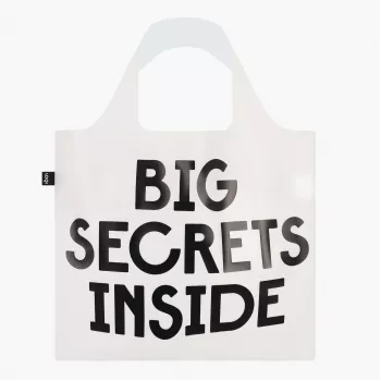 LOQI Snask Transparent Bag – Secret and Classified