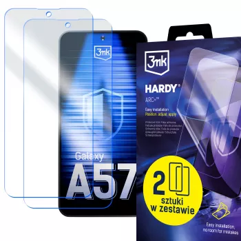 Ochranná fólie displeje 3mk Hardy ARC+ 4vrstvá pro Samsung Galaxy A57