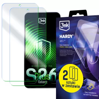 Ochranná fólie displeje 3mk Hardy ARC+ 4vrstvá pro Samsung Galaxy S26+