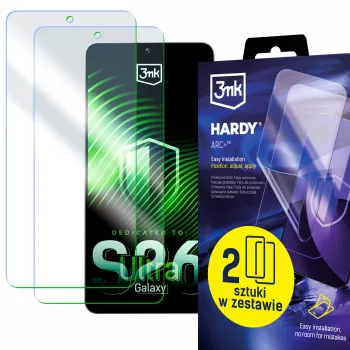 Ochranná fólie displeje 3mk Hardy ARC+ 4vrstvá pro Samsung Galaxy S26 Ultra