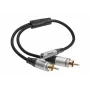 celexon Professional 2x RCA na stereo jack M/F audio adaptér