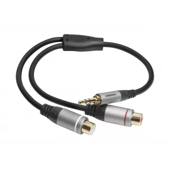 celexon Professional stereo jack na 2× RCA M/F audio adaptér