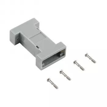 Prázdné plastové pouzdro EFB Elektronik 09-09pinové, šedé