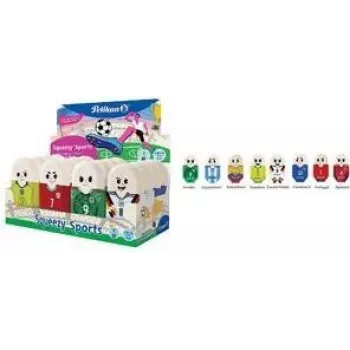 Pelikan Squeezy Sports plastová guma, display box (400208878)