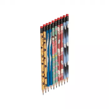 Graphite pencils Spirited Away – Studio Ghibli – 10 pcs.