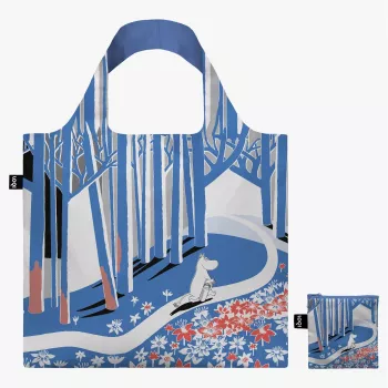 LOQI Moomin Bag – Blue Forest