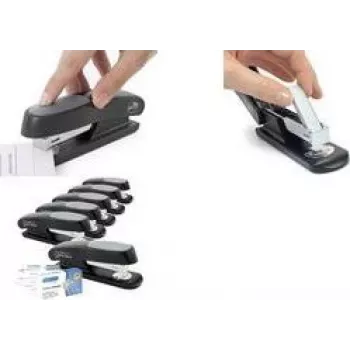RAPESCO Sting Ray Germ-Savvy Antibacterial ECO Stapler with Staples, Business Pack (1734)
