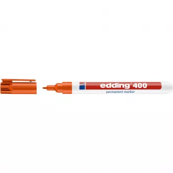 Permanentní popisovač edding 400, 1,0 mm, oranžový